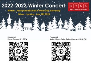NYSA 2022-23 Winter Concert