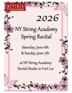 2026 Spring Recital