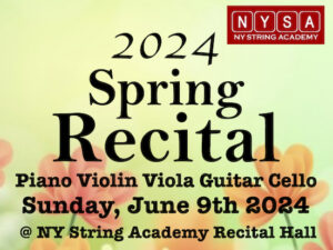 2024 Spring Recital