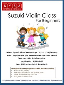 Suzuki Violin Group Class For Beginners