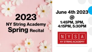 2023 Spring Recital
