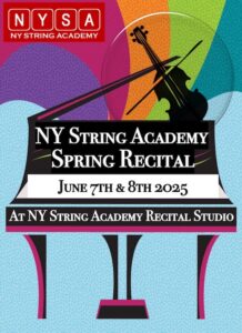 2025 Spring Recital Program