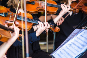 Violin group class for spring semester 2020